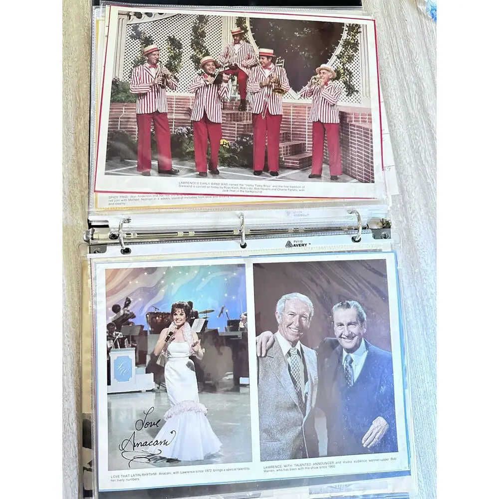 Rare Lawrence Welk & Myron Floren Memorabilia Archive Calendars Photos Programs